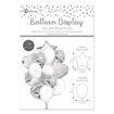 Picture of BALLOON BUNCH SILVER 14 BALLOONS